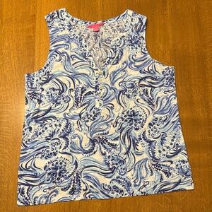 Lilly Pulitzer sleeveless top size XL
